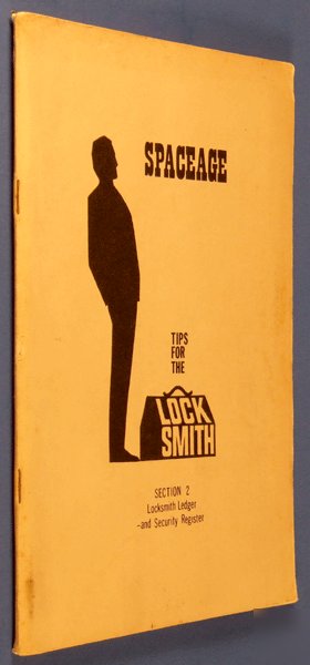 Spaceage tips for the locksmith S2 locksmith ledger