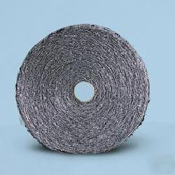 Industrial-quality steel wool reels -size - #0 med fine