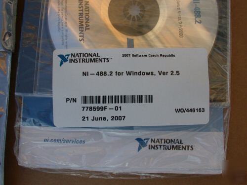 New national instruments. pci-gpib. 488.2 sealed 