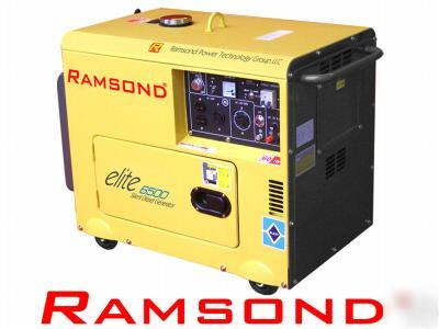Ramsond elite 6500 silent diesel generator 6.5KW 6500W 