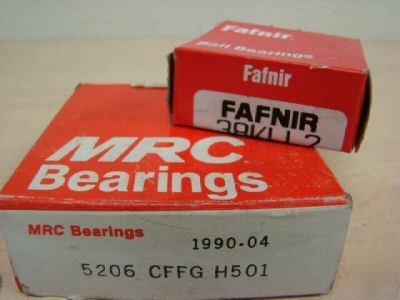 Fafnir 38KLL2 & mrc 5206 cffg H501 bearing, =