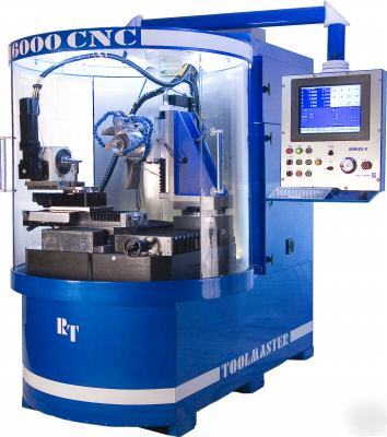 Toolmaster 6000 5 axis tool and cutter grinding system 