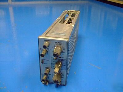 Tek. 7A18N. 75MHZ. dual trace oscilloscope amplifier.
