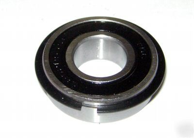 6202-2RSNR bearings w/snap ring, 15X35MM, rsnr, rs- 