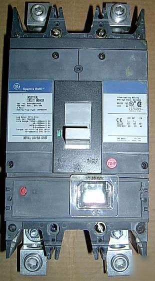 Ge spectra rms SRPG400A SGDA22AT0400 240VAC 400A 2 pole