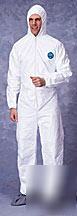 Dupont TY122S-2X tyvek coverall bunny suit case/25