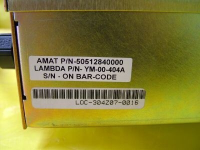 Lambda mec power supply ym-00-404A