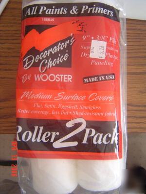 Wooster 2 pack roller cover 9
