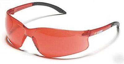 6 vermillion red encon nascar gt safety & sun glasses