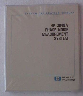 Hp agilent 3048A option 301 calibration manual