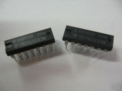 10PCS p/n SN74LS183N ; integrated circuit