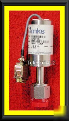 Mks 750B absolute baratronÂ® pressure transducer 10 torr
