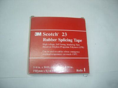 Scotch 3M tape 23 rubber splicing 3/4