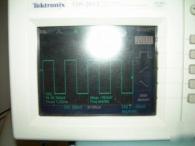 Tektronic tds 2012 retail $1600
