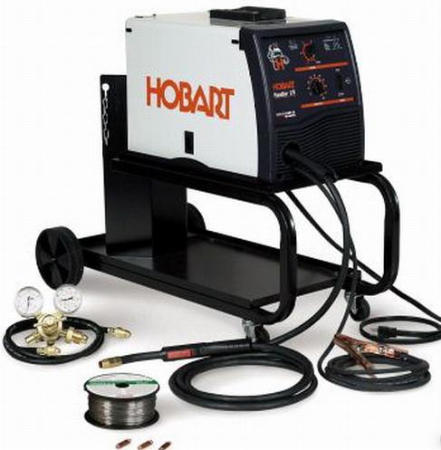New hobart handler 140 mig welder with cart 500505 