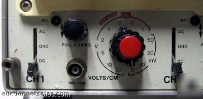 Ballantine oscilloscope 1040A test meter