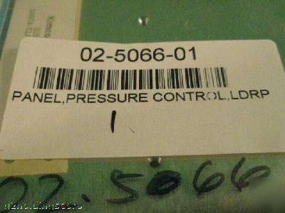 Pressure control ldrp panel 02-5066-01