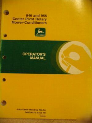 John deere 946 956 rotary mower conditioner op manual