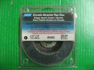 Norton zirconia abrasive flap disc 00952