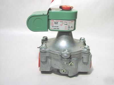 New asco JB821460 nc fuel gas solenoid valve 1 1/4 npt 