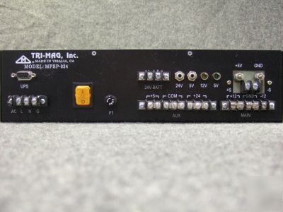 Tri-mag, inc. mfsp-024 200 watt uninterruptible power 