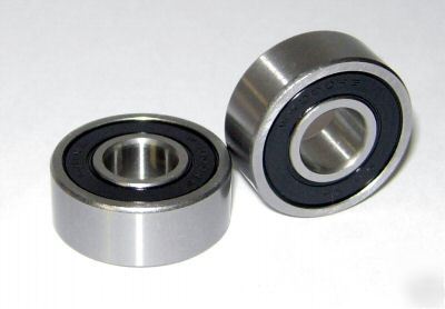 (10) 6000-2RS-w ball bearings, 10X26X10 mm, W6000, wide
