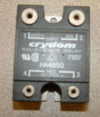 Crydom solid state relay ssr HA4850