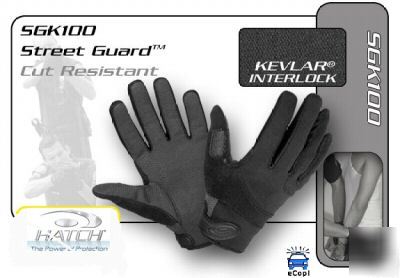 Hatch street guard kevlar search gloves -no logo xs