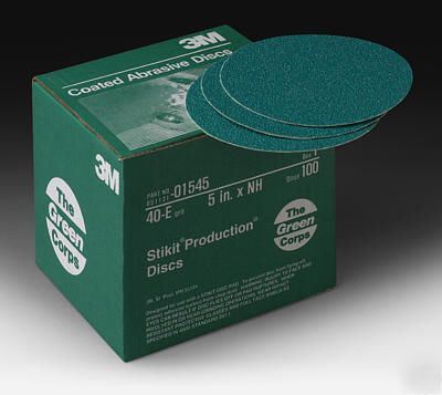 3M green corps stikit production disc 01545 5 in 40GRT