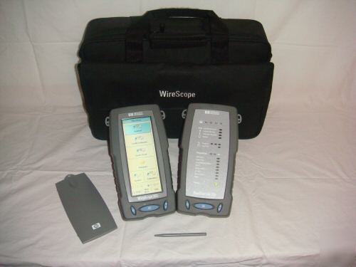 Agilent hp wirescope 350 CAT5/5E/6 cable certifier