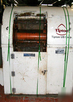 Tipton centrifugal barrel finishing tumbler finisher 