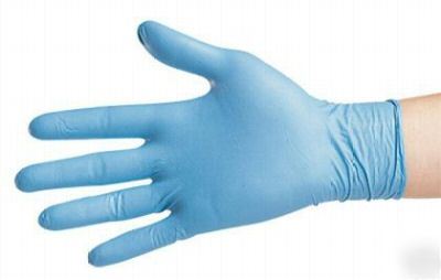 Xx-large 5 mil powder free nitrile disposable gloves