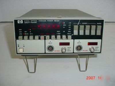 Agilent / hp 8152A optical power meter 
