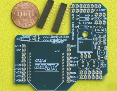 Arduino xbee shield pcb