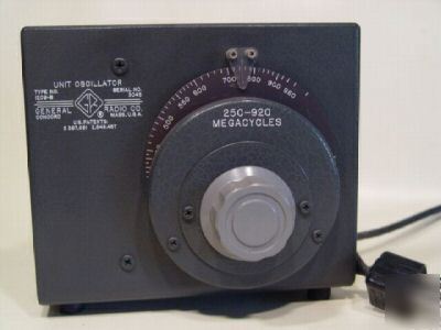 Gr general radio oscillator 1209-b 1209B