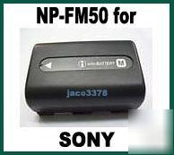 Battery for sony np-FM50 dsc-R1 S85 S30 ccd-TRV116