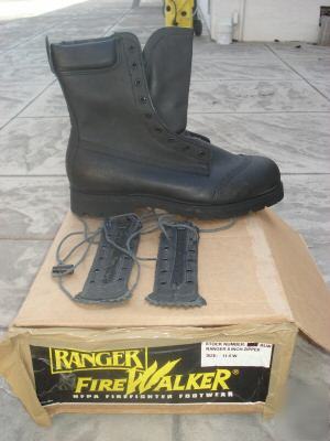 Ranger leather fire boots sz 11.5