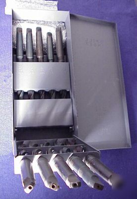 Hs usa taper shank 19PC drill set 33/64 to 3/4 by 1/64 