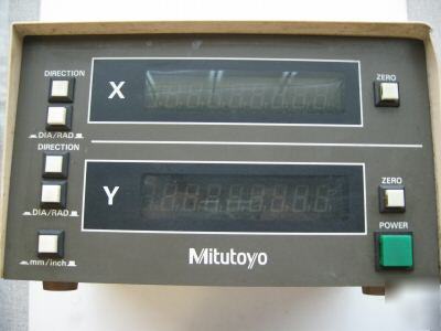 Mitutoyo read out for standard mill