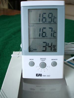 Thermometer,electronic humidity&thermometer,tmh-360
