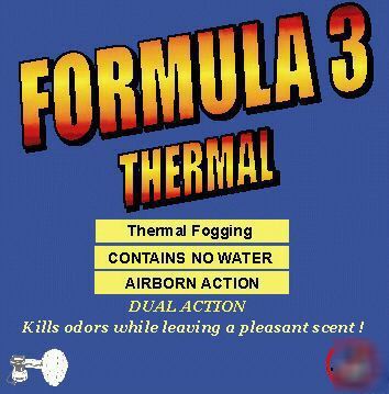 Formula 3 thermal - fogging deodorizer - gallon size