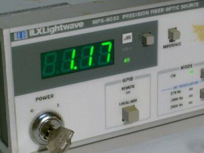 Ilx lightwave mps-8033 1310NM fiber optic source