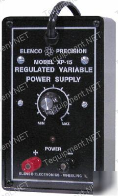 Regulated variable power supply model ep-15