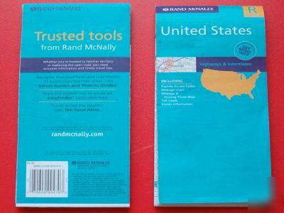 United states maps rand mcnally regional road atlas
