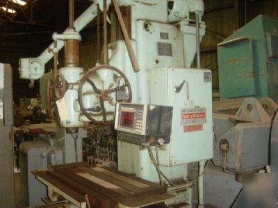 Pratt & whitney jig boring machine heavy duty w/dro