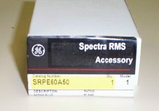 Ge spectra circuit breaker rating plug SRPE60A50