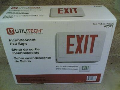 New brand : incandescent exit sign