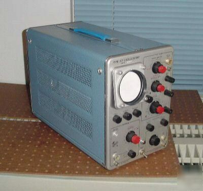 Tektronix 317 dc to 10 mhz portable oscilloscope 001445