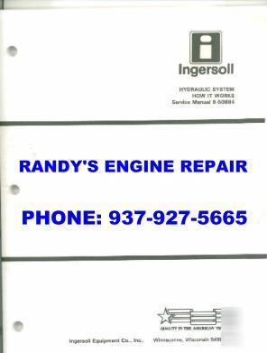 Hyd manual case ingersoll 644 646 6018 6020 tractor 