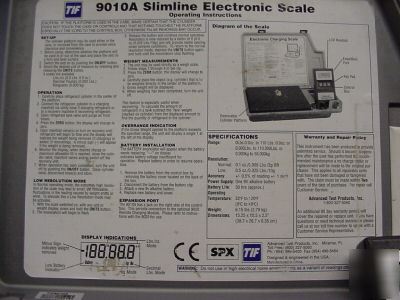Tif electronic slimline charging meter mod # 9010A 